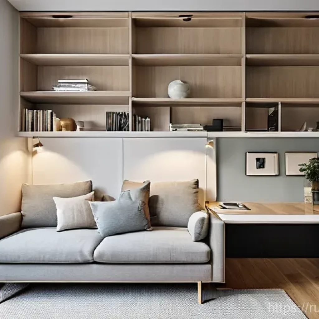 건축 설계와 공간의 효율성 - **A Bright and Modern Studio Apartment for a Young Professional:**
    Imagine a sunlit, contemporar...