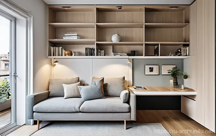 건축 설계와 공간의 효율성 - **A Bright and Modern Studio Apartment for a Young Professional:**
    Imagine a sunlit, contemporar...