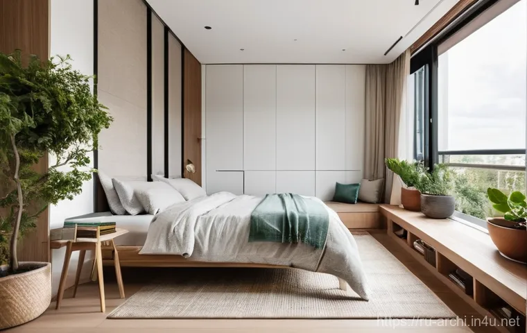 건축 설계와 공간의 효율성 - **A Bright and Modern Studio Apartment for a Young Professional:**
    Imagine a sunlit, contemporar...